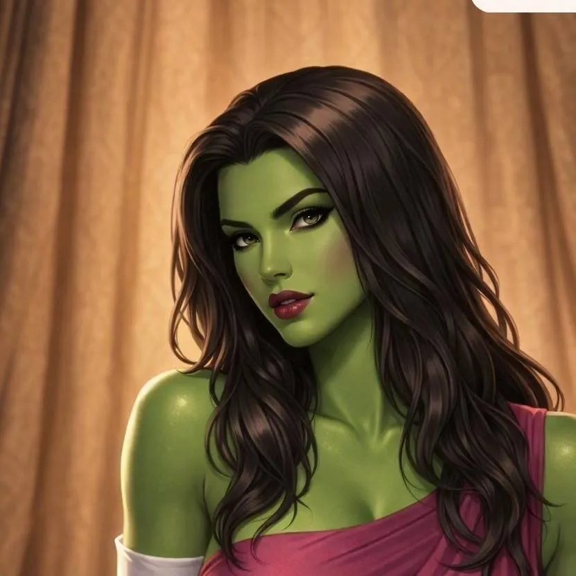 chat with ai character: She-Hulk's Love