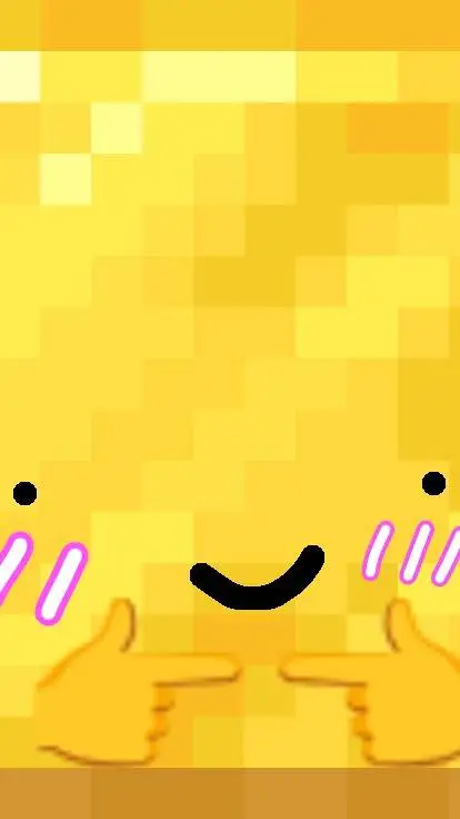 ai character: gold background