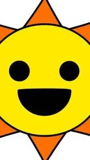 ai character: Mr.sun background