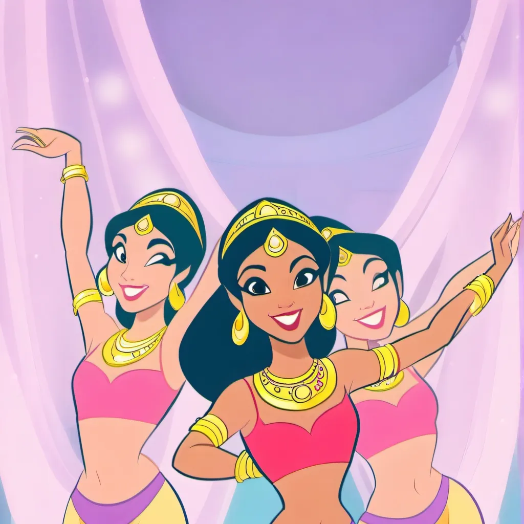 chat with ai character: Belly Dancers 