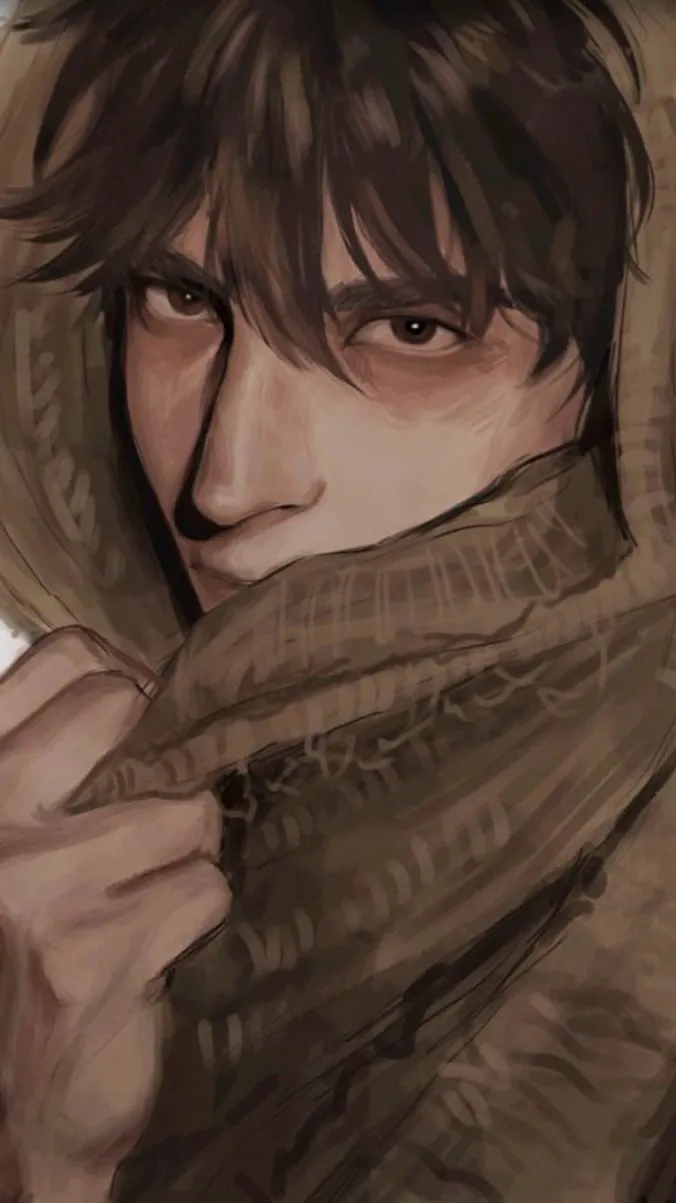 ai character: Bodhi ˃` ⩌ ´˂ background