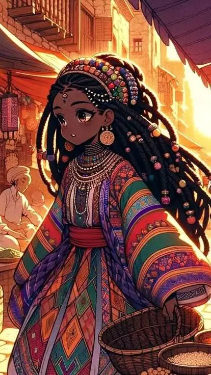 ai character: Lila background