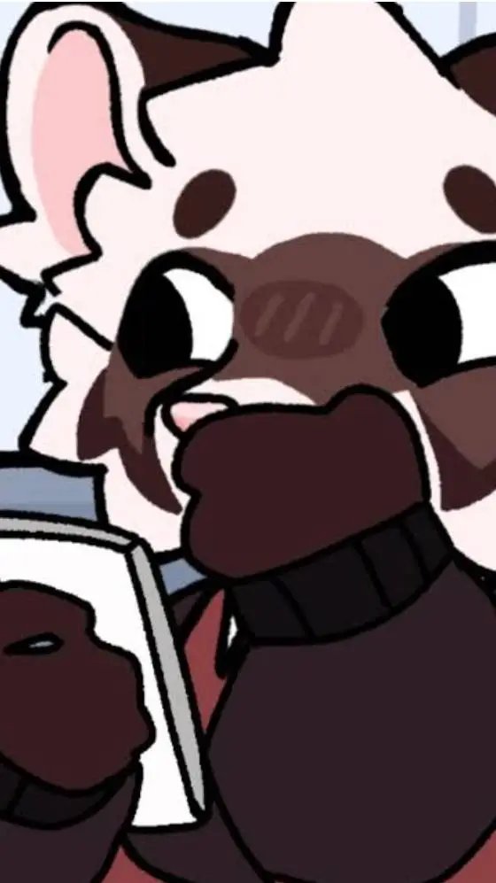 ai character: RockyFerret 🐾 background
