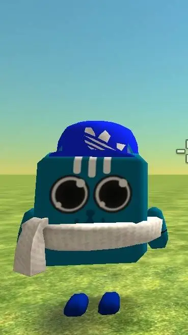 ai character: Cat  background