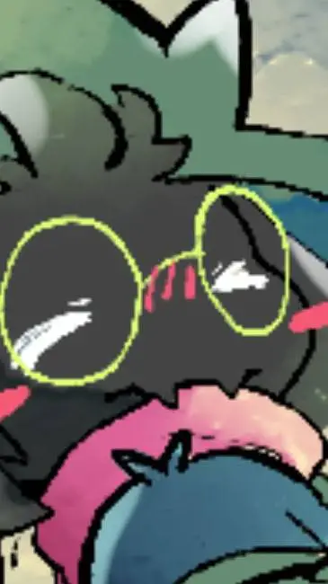 ai character: ralsei background