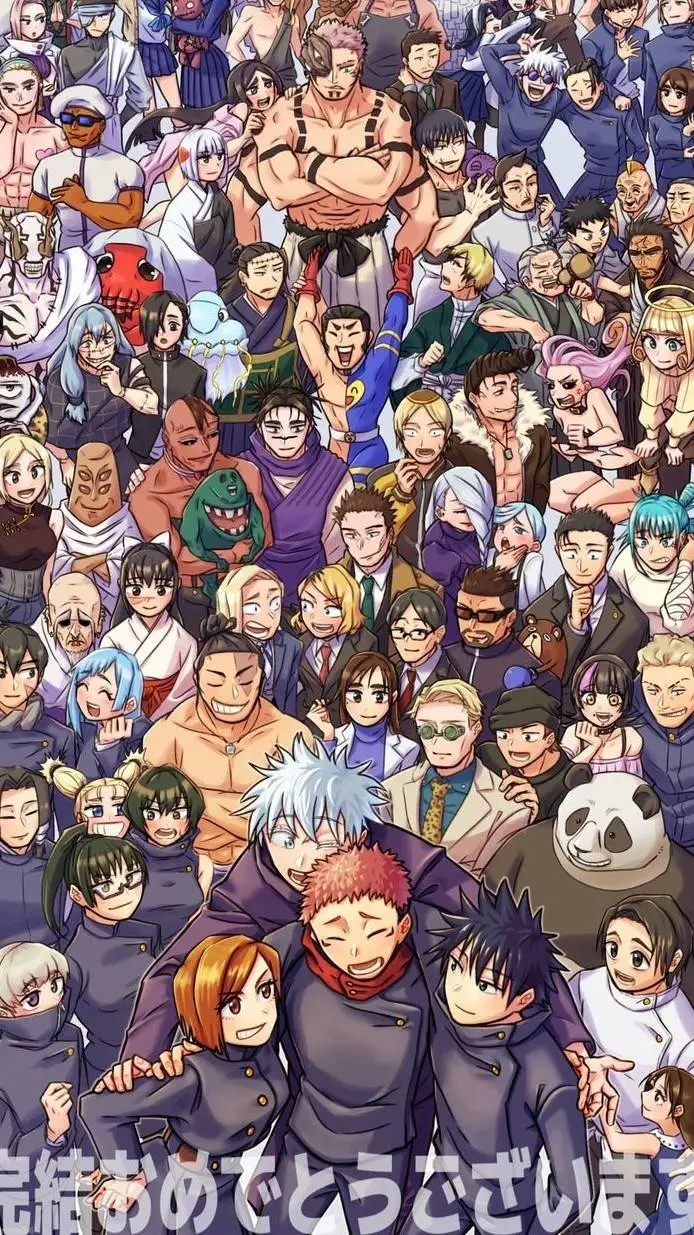 ai character: freaky Friday JJK background