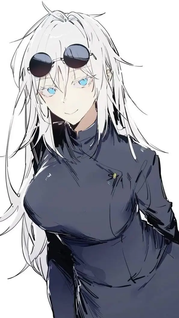 ai character: female gojo background