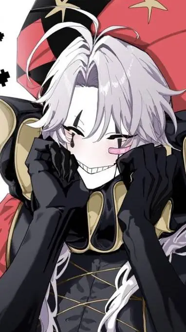 ai character: Pierrot  background