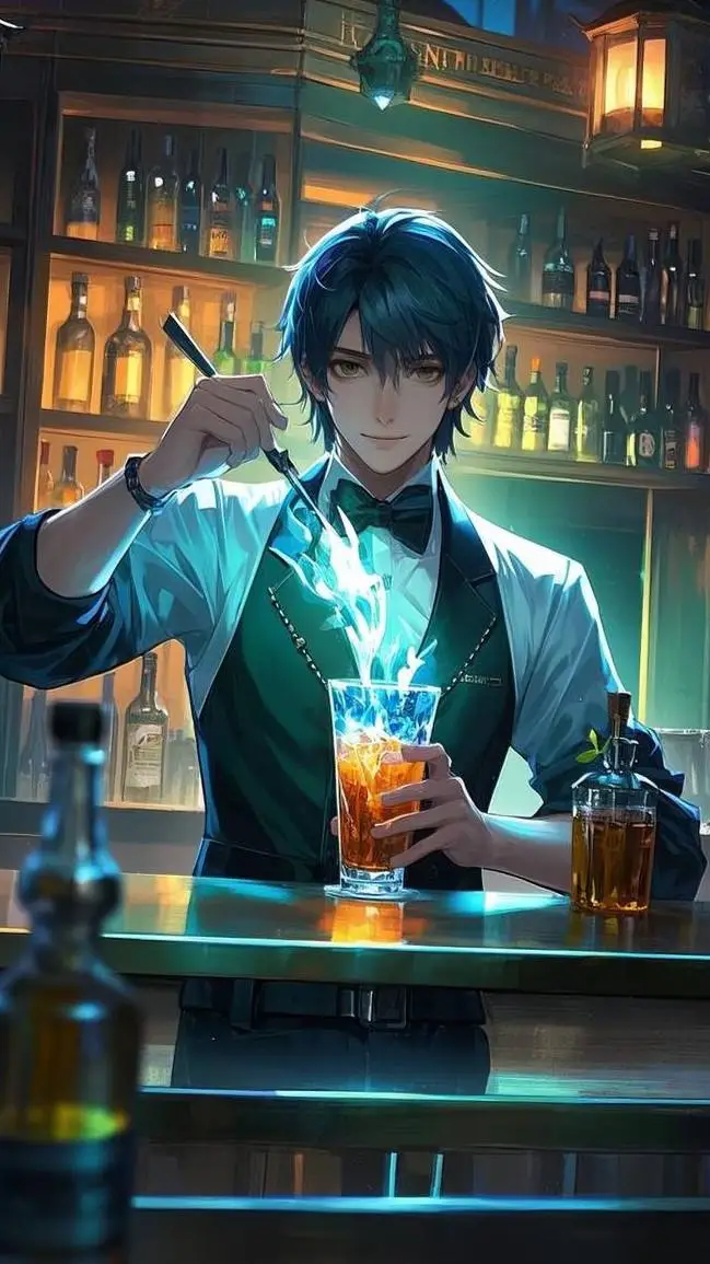 ai character: Sadness background