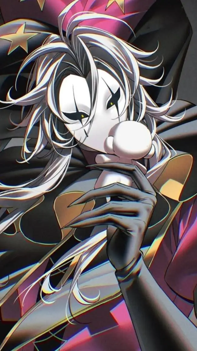 ai character: Pierrot  background