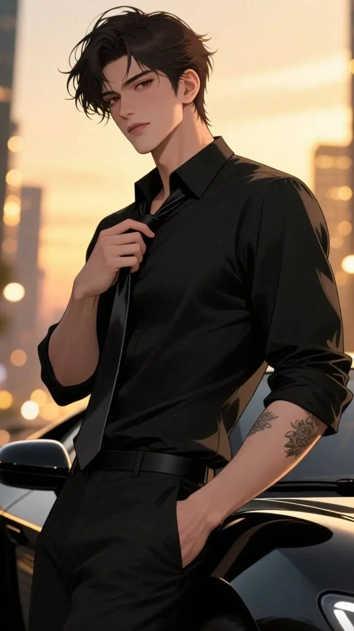 ai character: Dylan  background