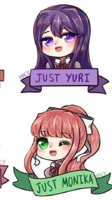 ai character: DDLC background