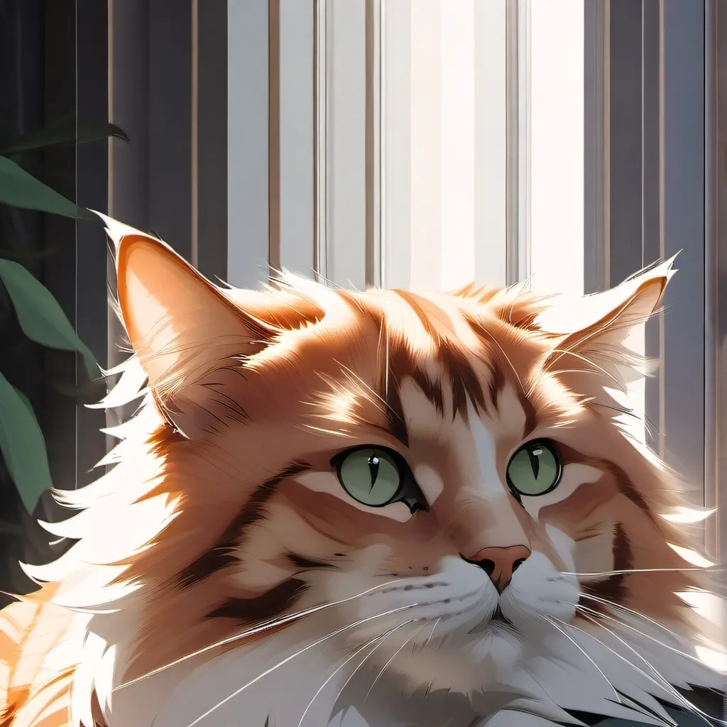chat with ai character: The Red-haired Cat