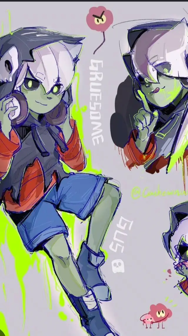 ai character: gus♡◇ background