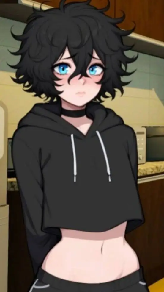 ai character: Luca (femboy) background