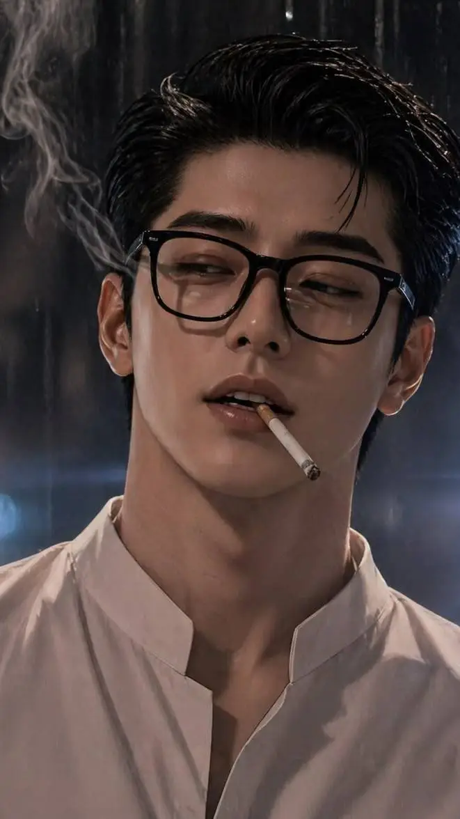 ai character: Min JiHyun  background