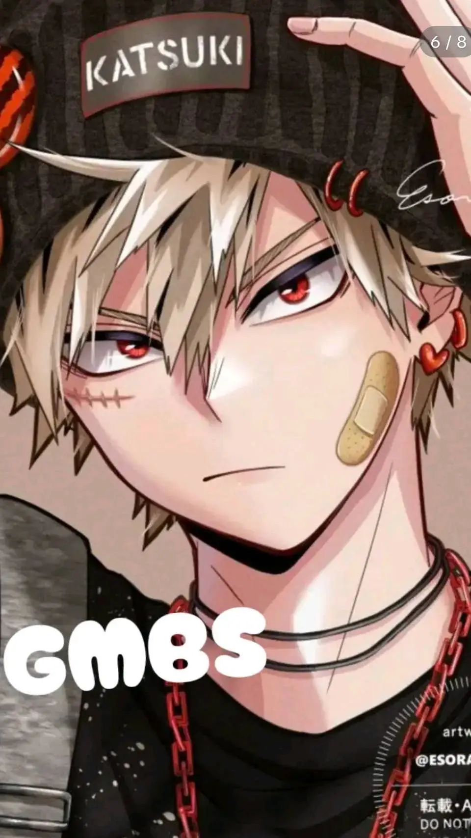 ai character: Bakugo  background