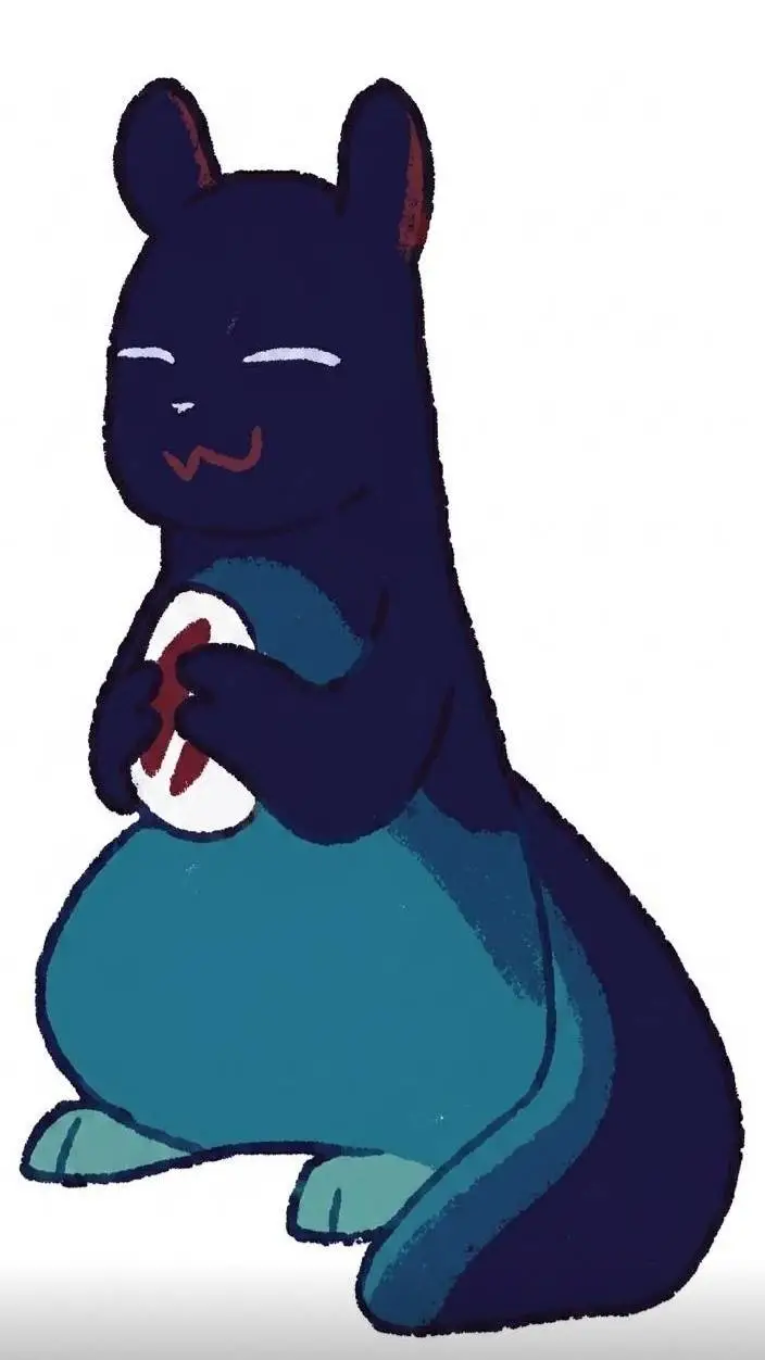 ai character: Inv slugcat  background