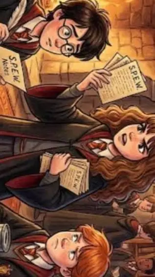 ai character: Golden Trio  background