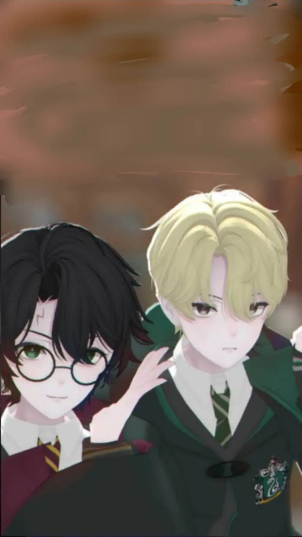 ai character: Draco vs Harry background