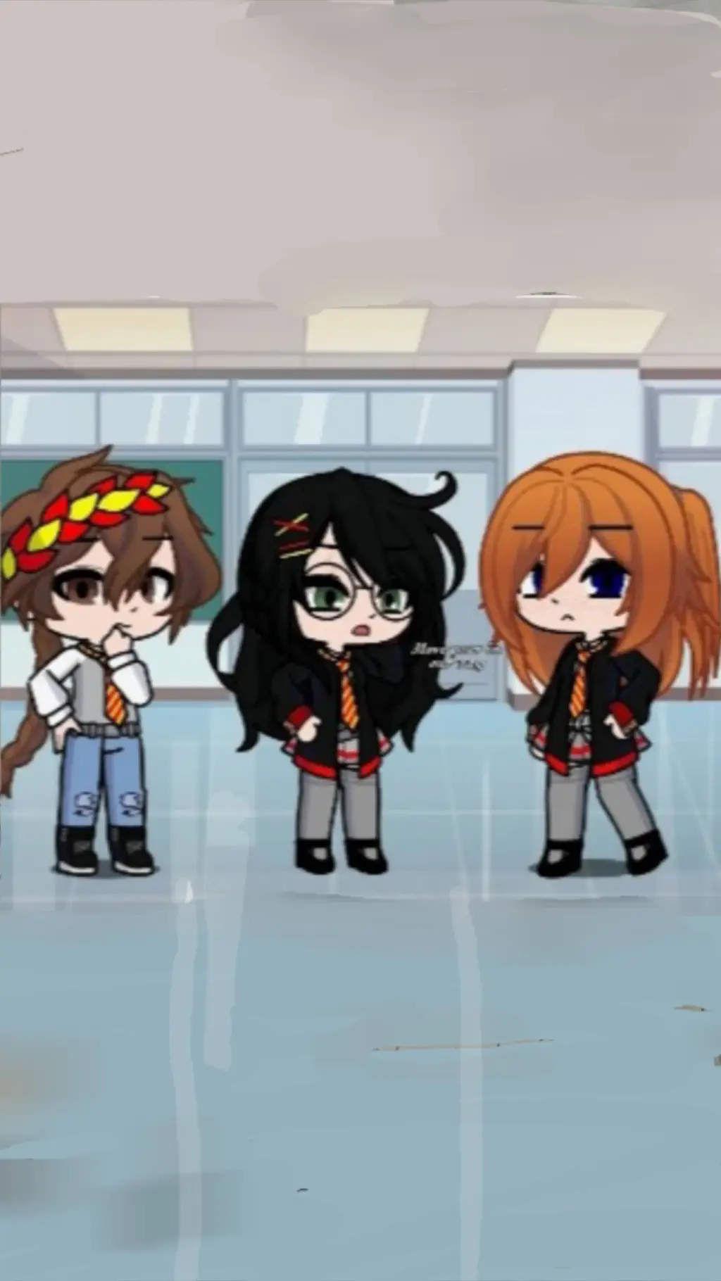 ai character: Golden Trio Mixup  background