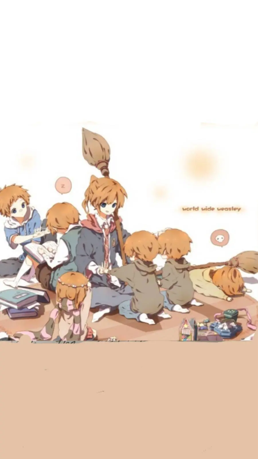 ai character: Weasley Family  background