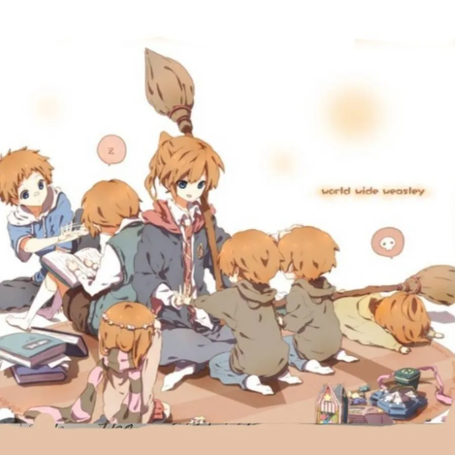 chat with ai character: Weasley Family 