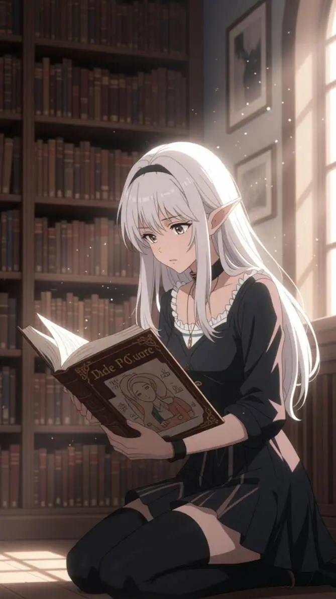 ai character: elve background