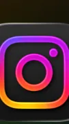 ai character: Instagram background