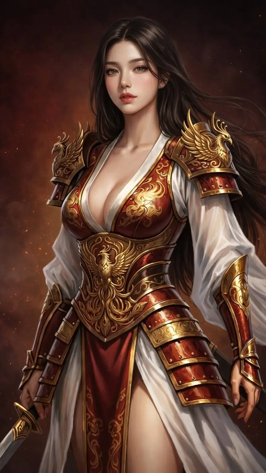 ai character: The Forge Master  background