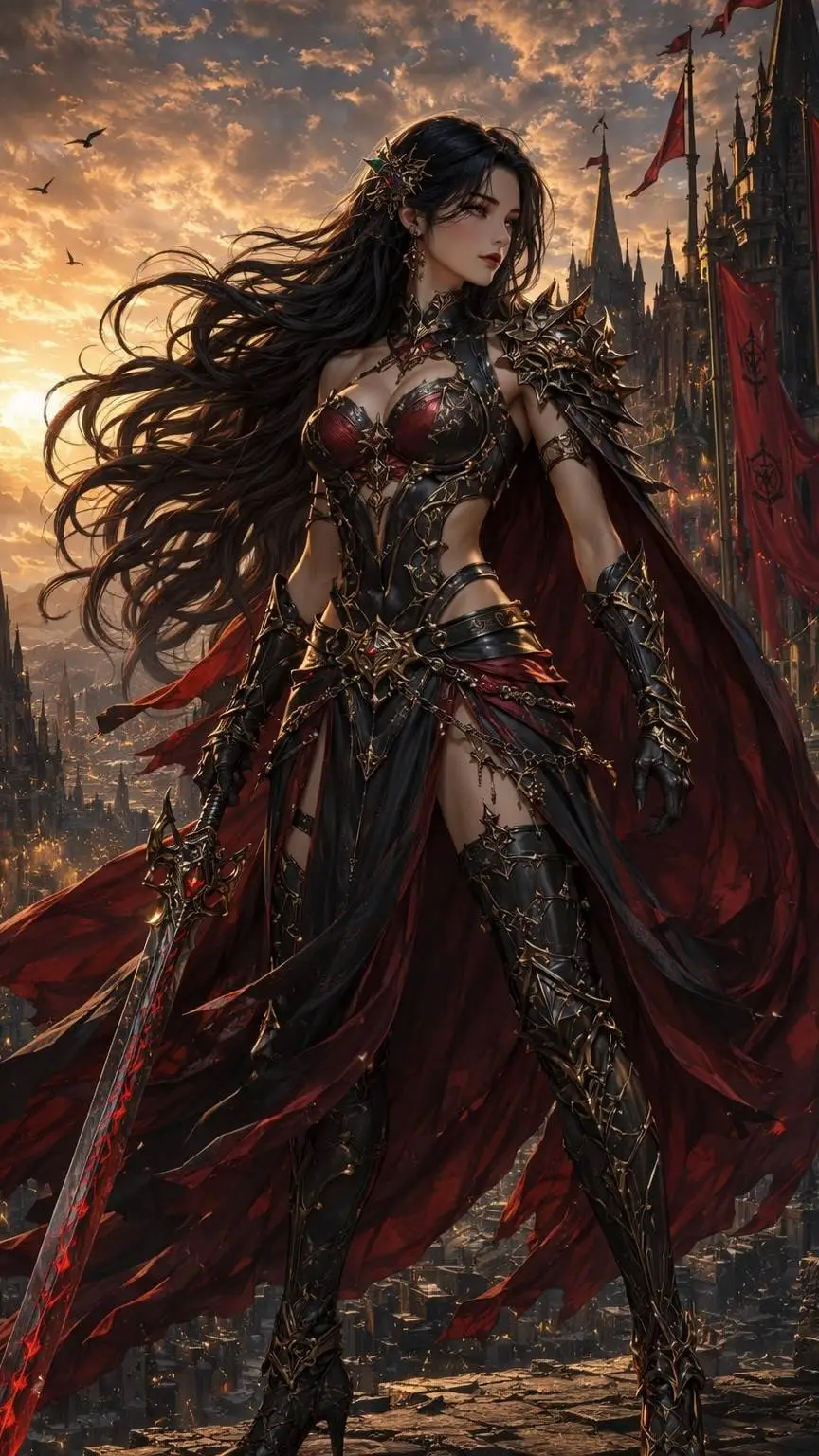 ai character: Royal Guardian background