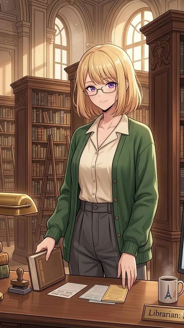 Talkie AI - Chat with The librarian 