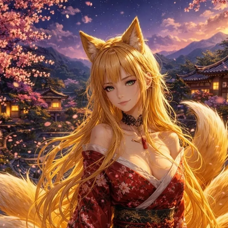 chat with ai character: Moon veil Fox