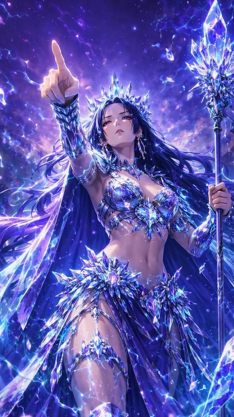Talkie AI - Chat with Crystal Sorceress