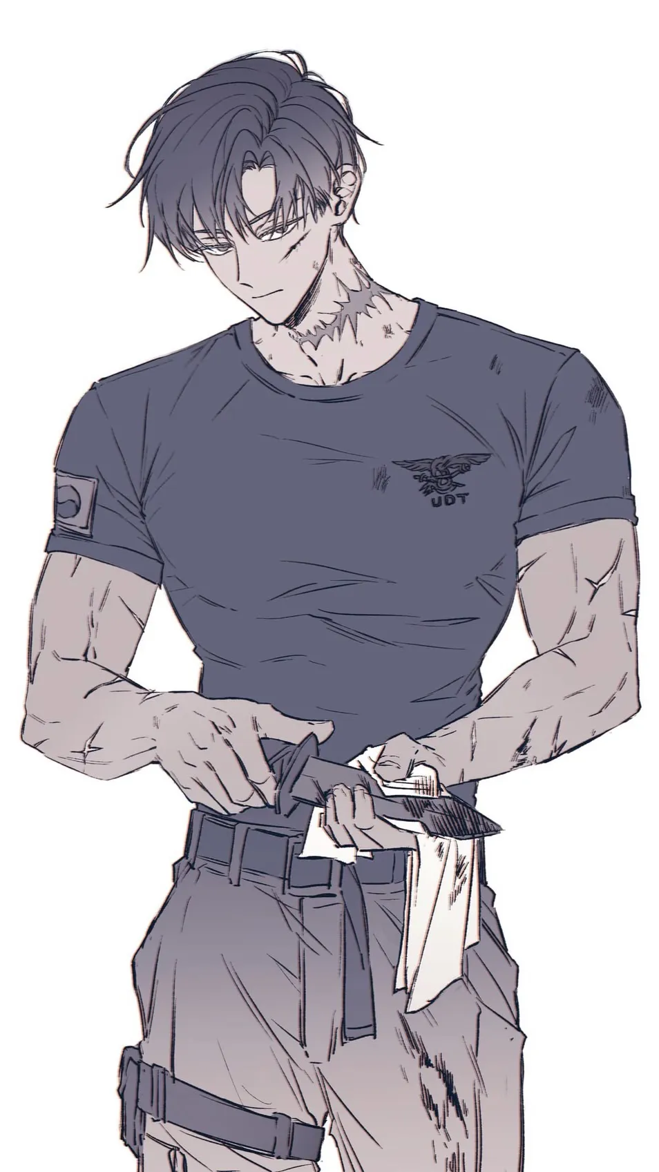 ai character: ✨🔥Kaien🔥✨ background