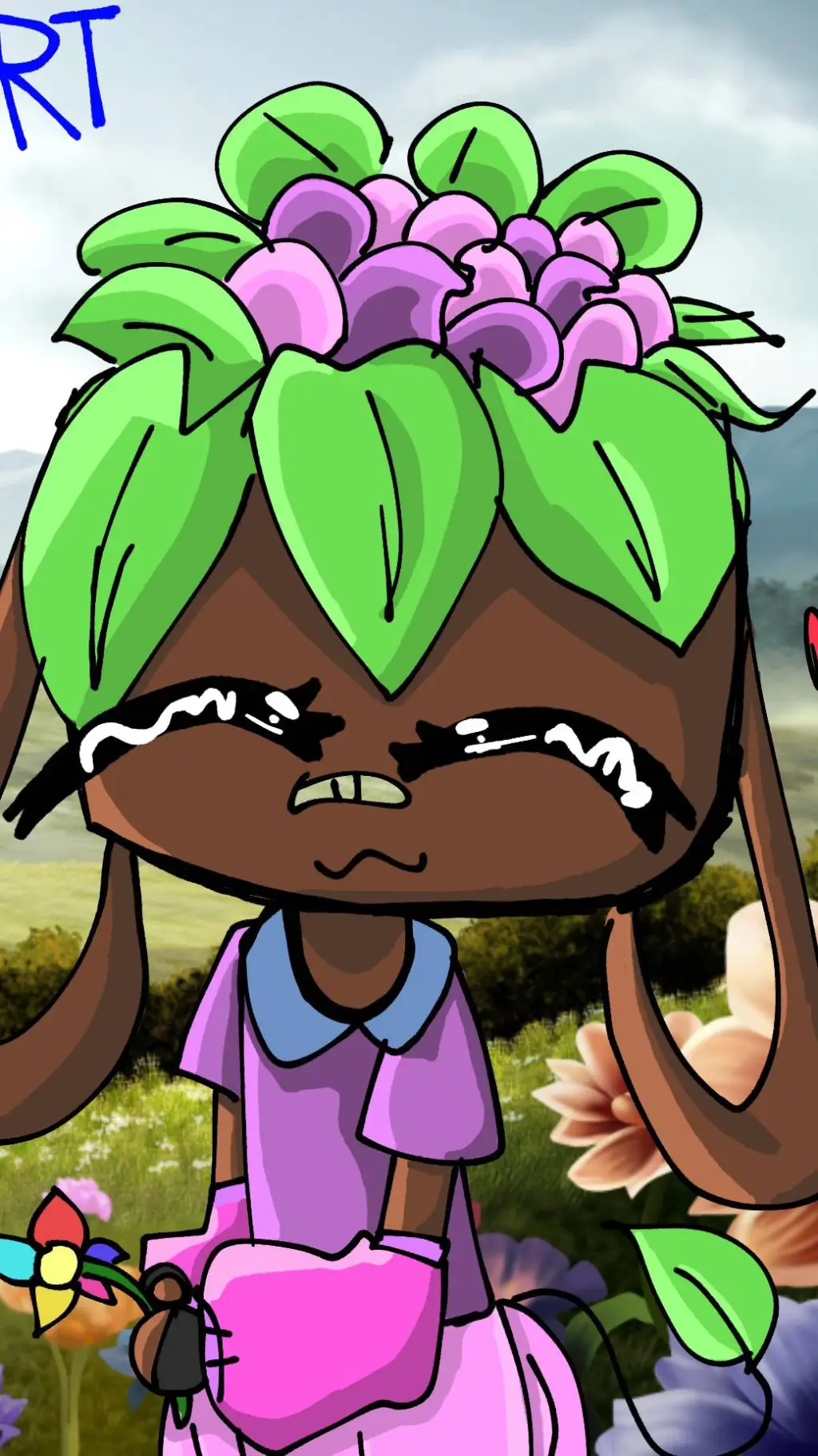 ai character: 💐 Bassie 🌺 background