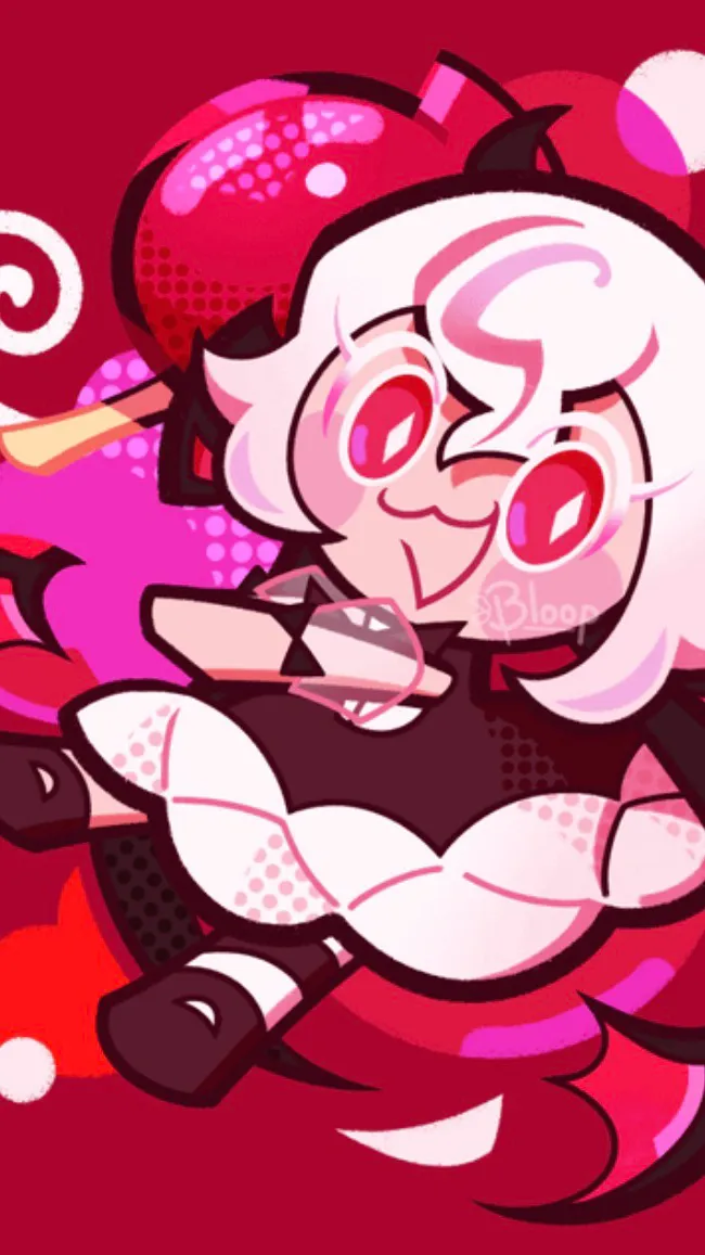 ai character: 🍎Candy apple🍎 background