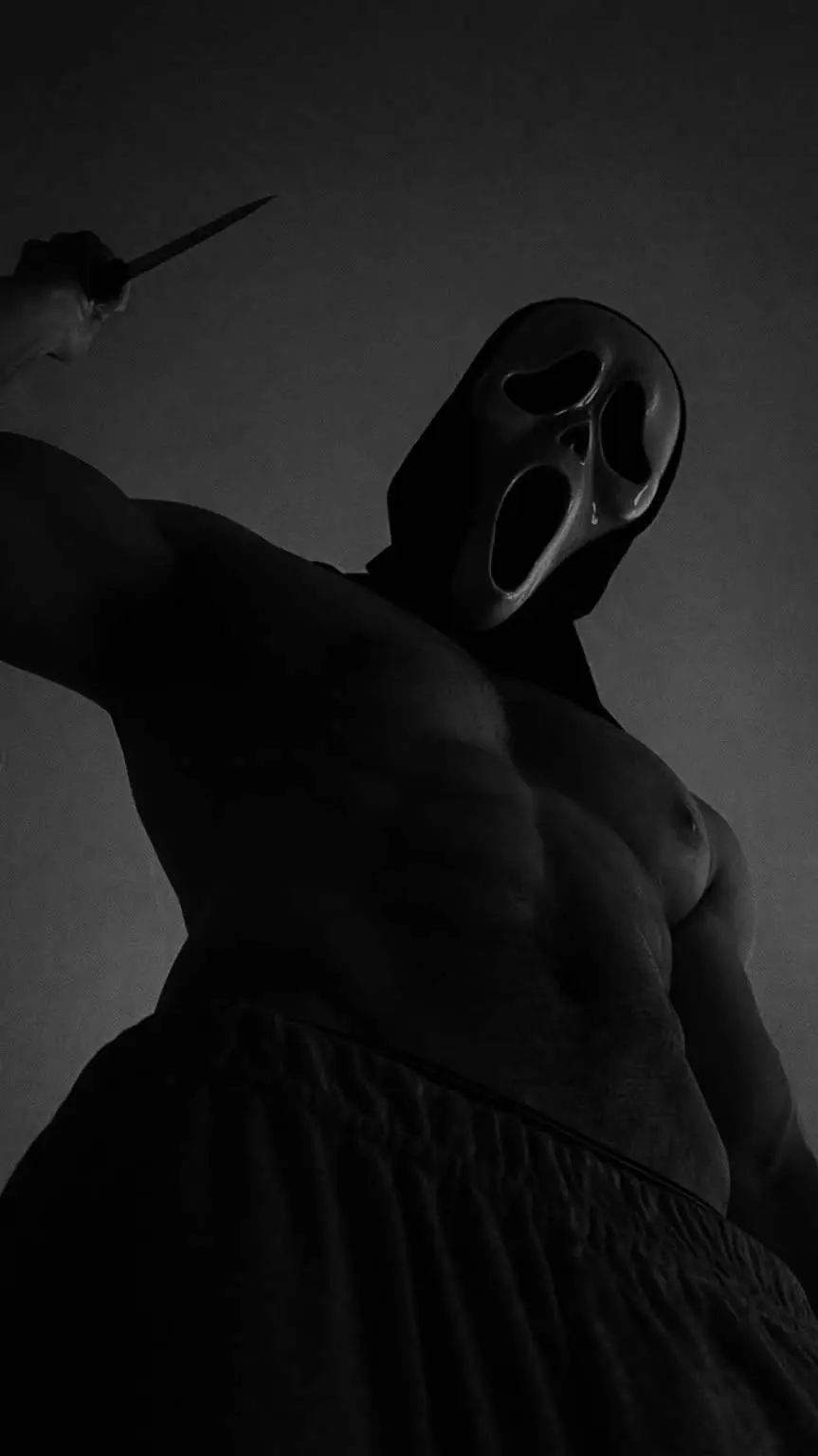 ai character: GhostFace background