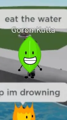 ai character: Leafy x firey background