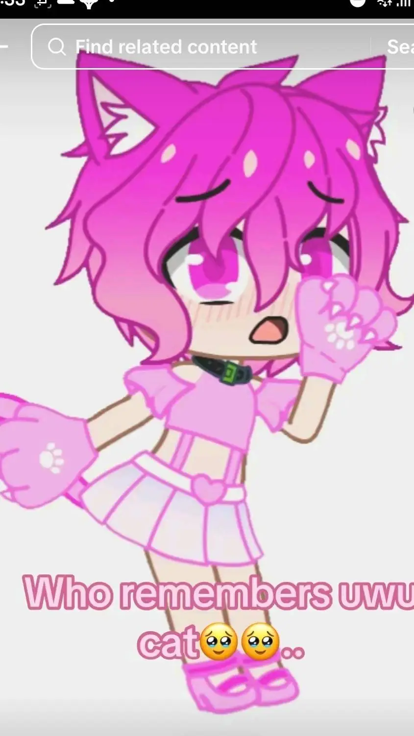 ai character: uwu cat background