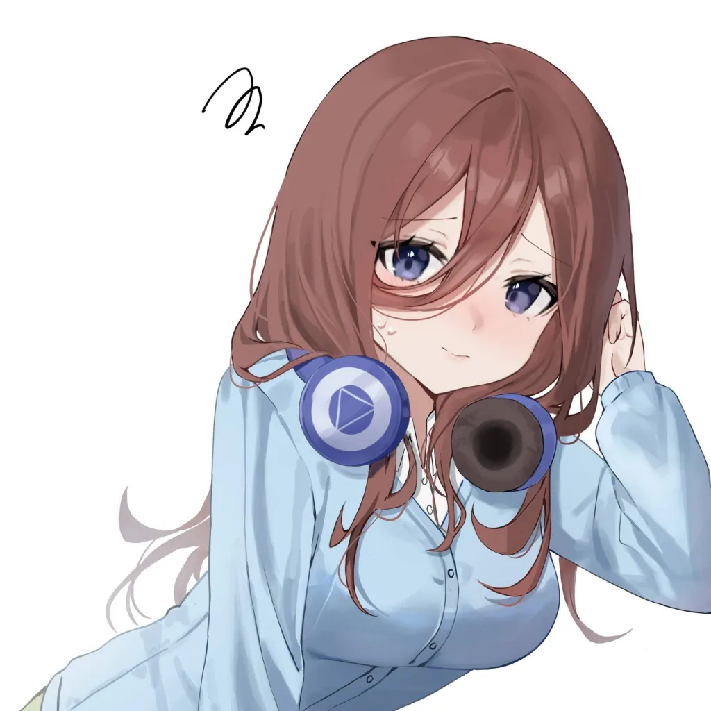 chat with ai character: MIKU NAKANO 