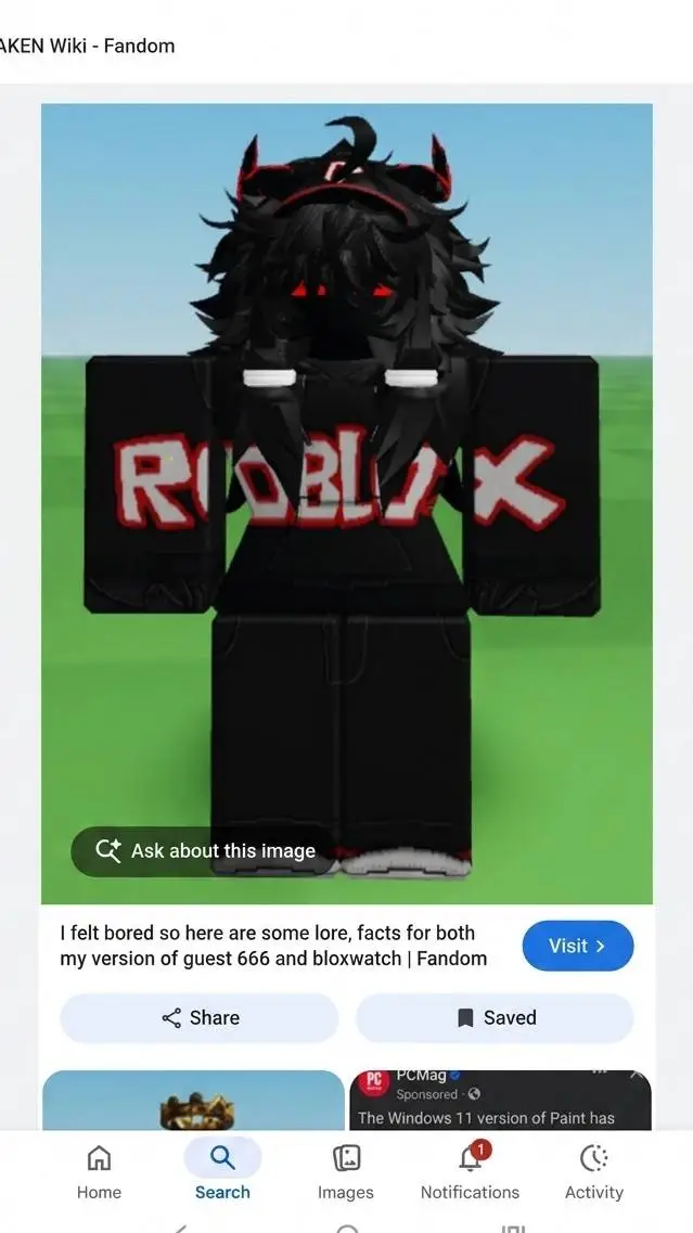 ai character: Guest 666 background
