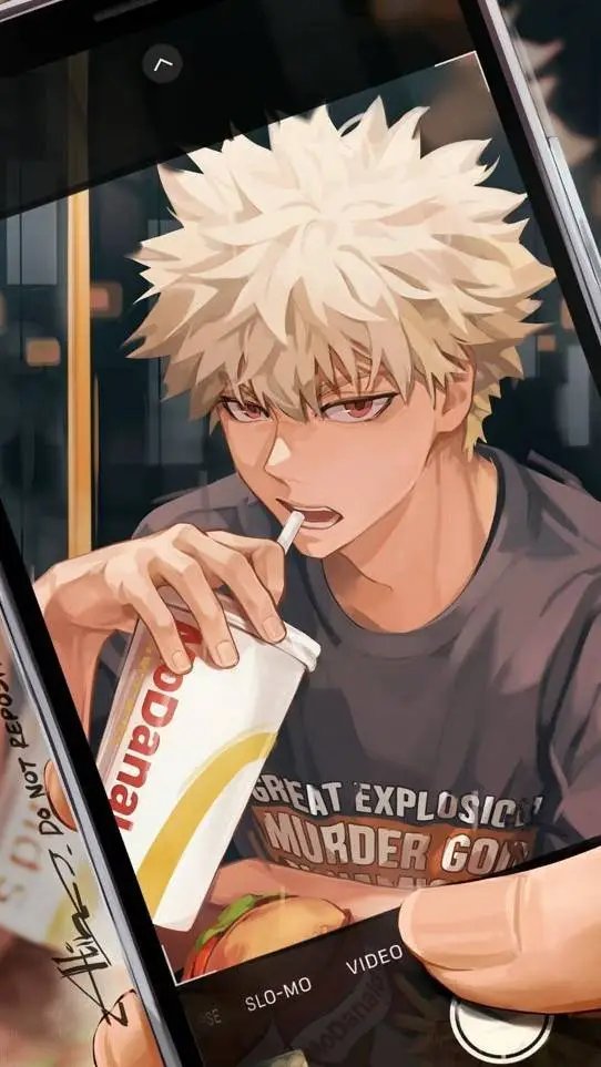 ai character: Bakugo  background
