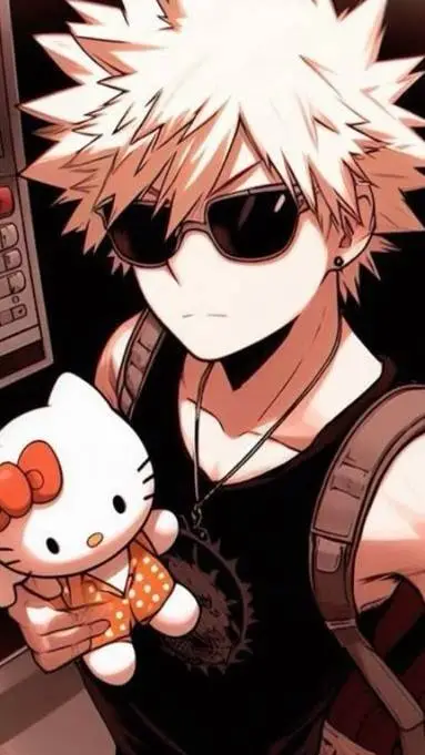 ai character: Bakugo  background