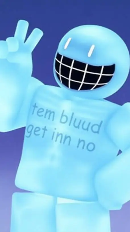 ai character: bluudud  background
