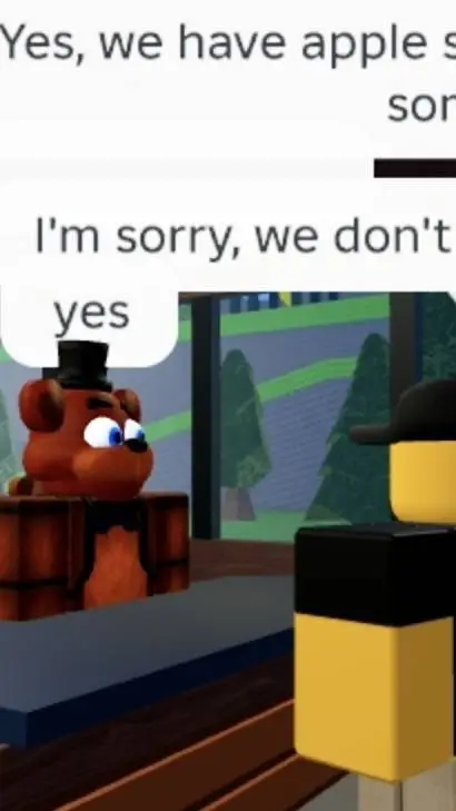 ai character: roblox  background