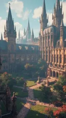 ai character: Magic Academy  background