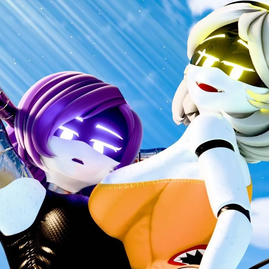 chat with ai character: Uzi and V