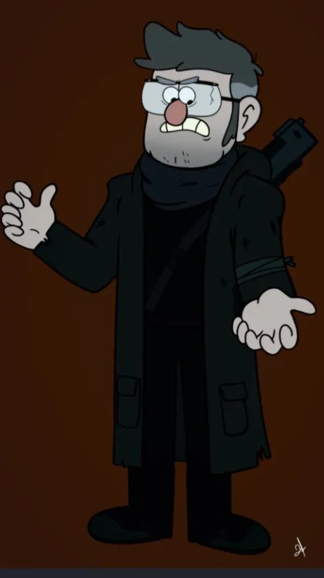 ai character: Ford pines background