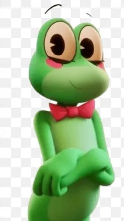 ai character: Ribbit background